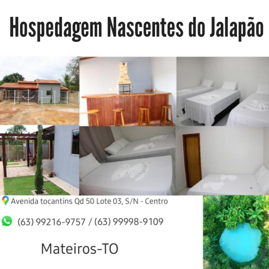 Hospedagem Nascentes Do Jalapao Mateiros Екстериор снимка
